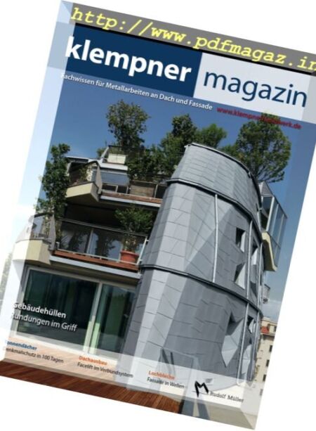 Klempner Magazin – Nr.6 2017 Cover