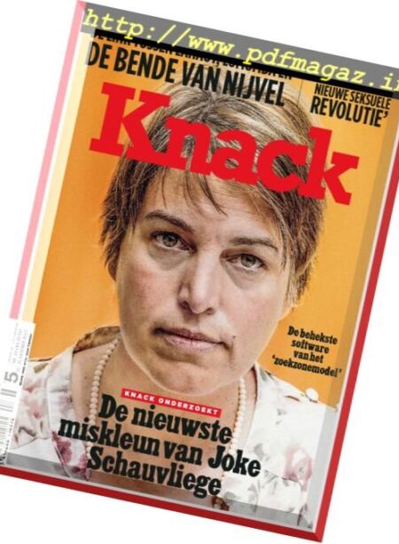 Knack Belgium – 25 Oktober 2017 Cover
