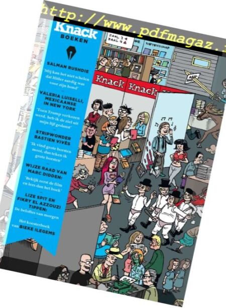 Knack Boekenbeurs – 18 Oktober 2017 Cover