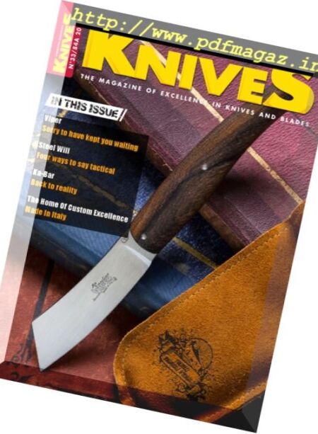 Knives International – Issue 33 2017 Cover