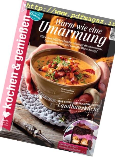 Kochen & Geniessen – November 2017 Cover
