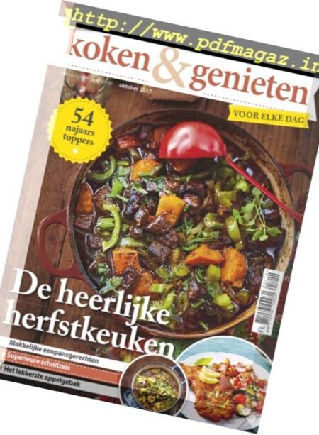 Koken & Genieten – Oktober 2017 Cover