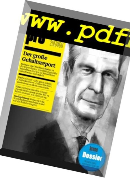 Kress Pro – November 2017 Cover