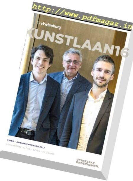 Kunstlaan16 – September-November 2017 Cover