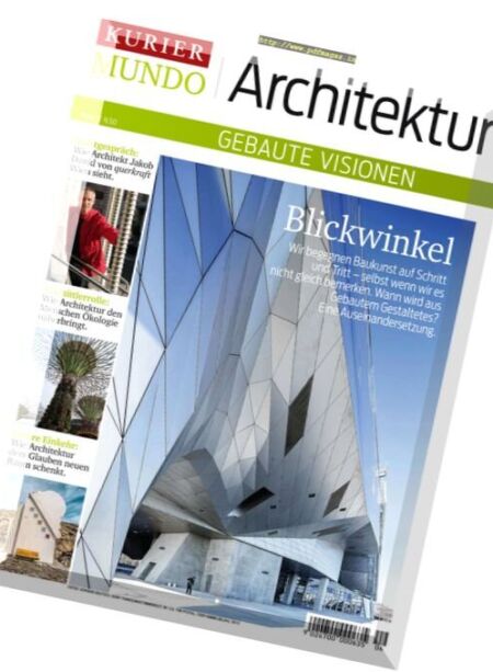 Kurier Econo Architektur – Oktober 2017 Cover