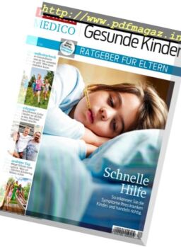 Kurier Medico – Gesunde Kinder 2017