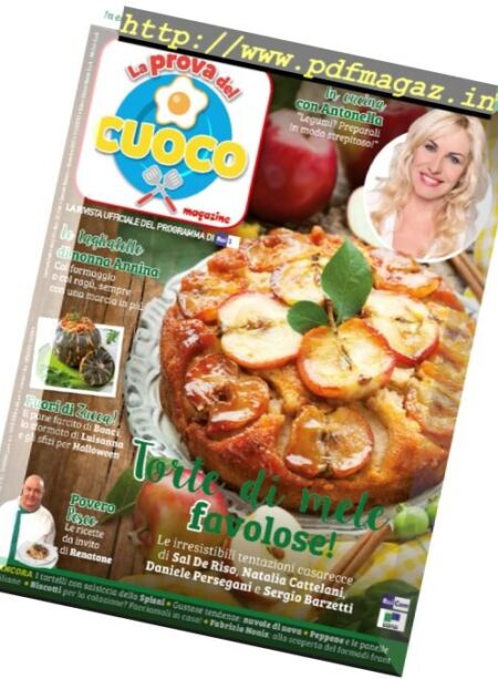 La Prova del Cuoco Magazine – ottobre 2017 Cover