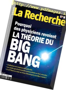 La Recherche – Octobre 2017