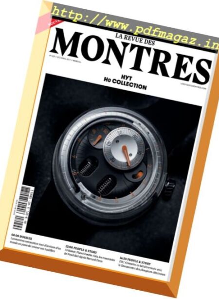 La Revue des Montres – Octobre 2017 Cover