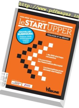 La Tribune – Hors-Serie – Le Startupper 2018