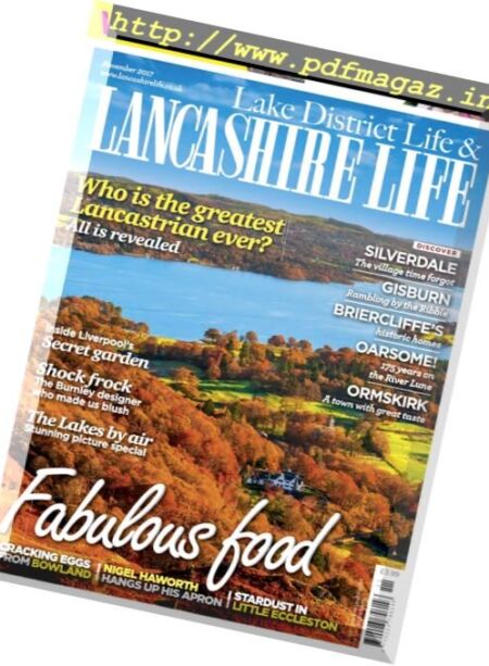 Lake District Life & Lancashire Life – November 2017 Cover