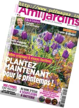 L’Ami des Jardins – Octobre 2017