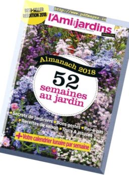 L’Ami des Jardins Passion – Almanach 2018