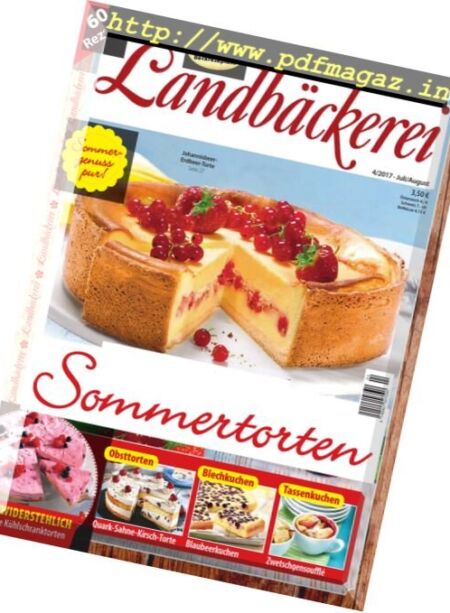 Landbackerei – Juli-August 2017 Cover