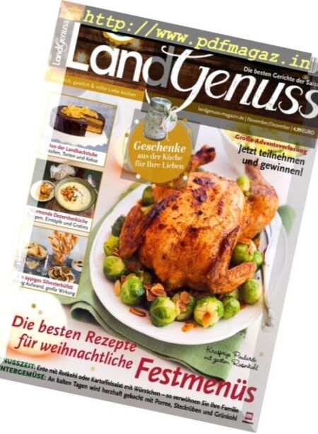 LandGenuss – November-Dezember 2017 Cover
