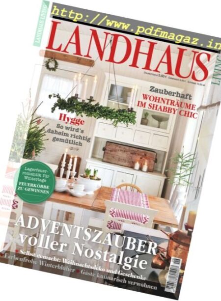Landhaus Living – Oktober-November 2017 Cover