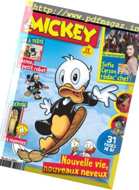 Le Journal de Mickey – 11 Octobre 2017 Cover