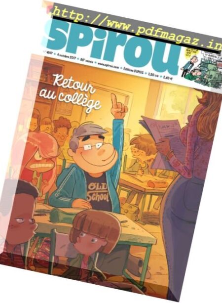 Le Journal de Spirou – 4 Octobre 2017 Cover