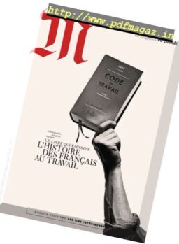 Le Magazine du Monde – 28 Octobre 2017
