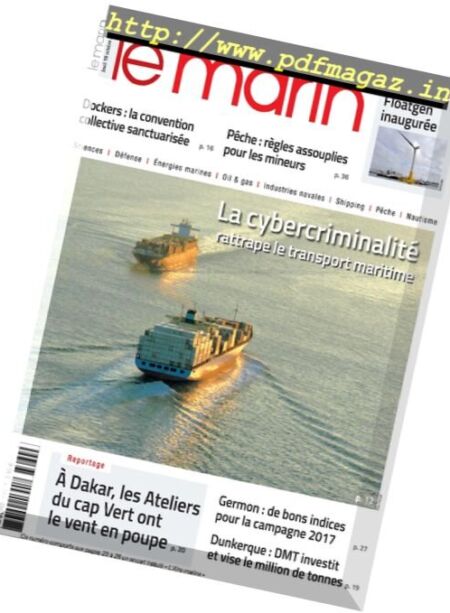 Le Marin – 19 Octobre 2017 Cover