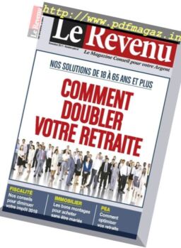 Le Revenu Placements – Novembre 2017