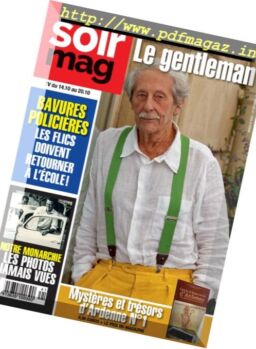 Le Soir Magazine – 11 Octobre 2017