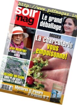 Le Soir Magazine – 18 Octobre 2017