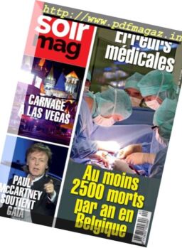Le Soir Magazine – 4 Octobre 2017