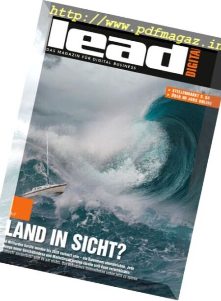 Lead Digital – 18 Oktober 2017 Cover