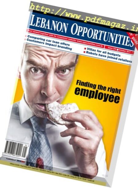 Lebanon Opportunities – October 2017 Cover