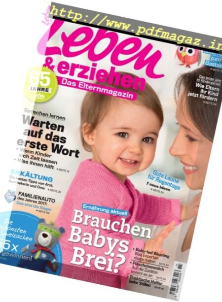 Leben & erziehen – November 2017 Cover
