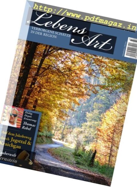 LebensArt Magazin – Herbst 2017 Cover