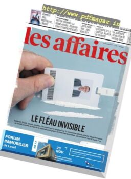 Les Affaires – 11 novembre 2017