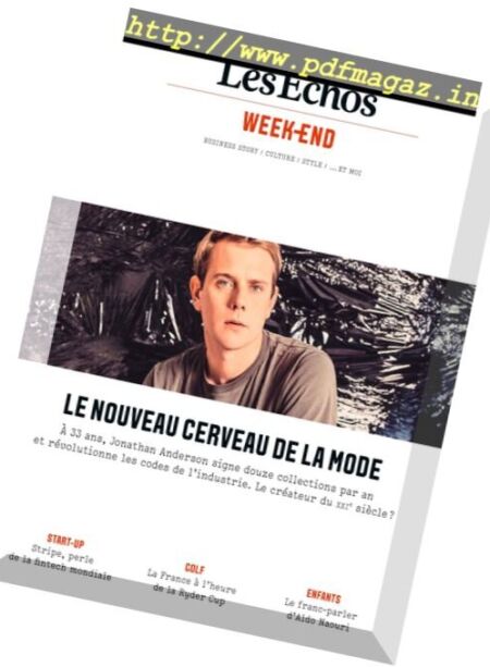 Les Echos Week-end – Vendredi 20 Octobre 2017 Cover