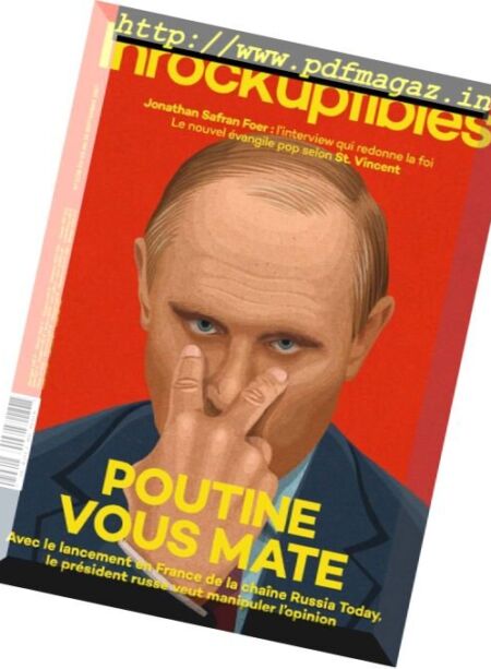 Les Inrockuptibles – 20 au 26 Septembre 2017 Cover