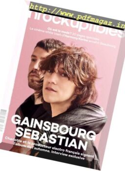 Les Inrockuptibles – 27 Septembre au 3 Octobre 2017