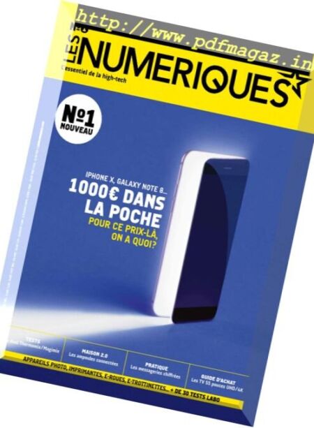 Les Numeriques – Octobre-Novembre 2017 Cover