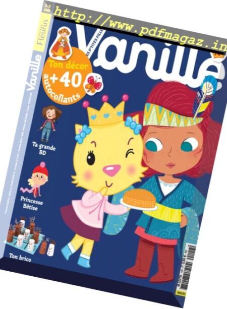 Les P’tites Filles a la Vanille – Janvier 2018 Cover