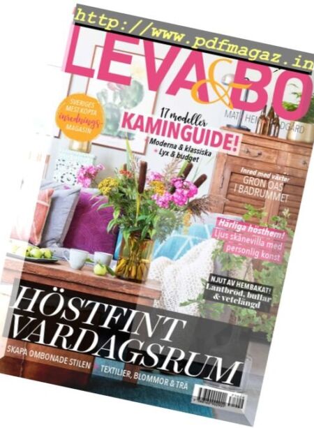 Leva & bo – 28 oktober 2017 Cover