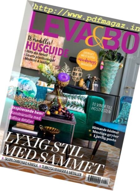 Leva & bo – oktober 14, 2017 Cover