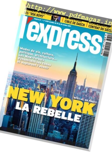 L’Express – 18 Octobre 2017 Cover