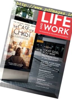 Life and Work – November 2017