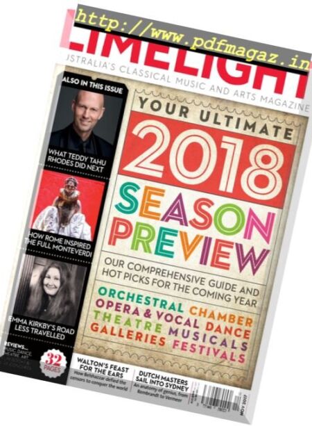 Limelight – November 2017 Cover