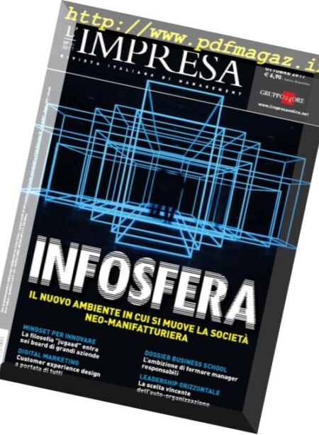 L’impresa – Ottobre 2017 Cover