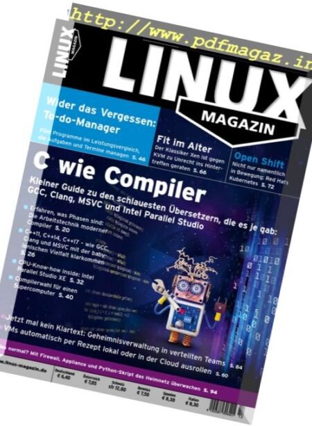 Linux-Magazin – Dezember 2017 Cover