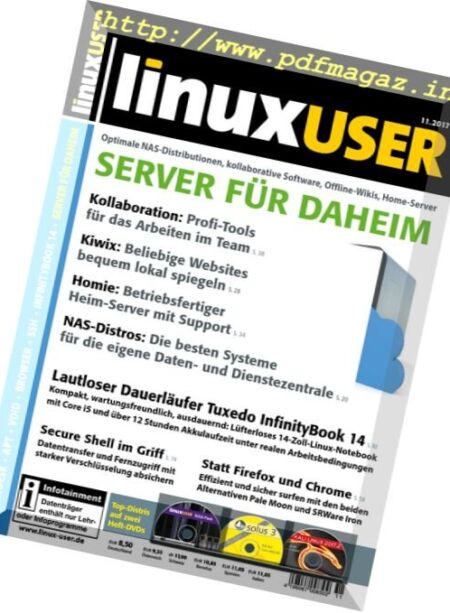 LinuxUser – November 2017 Cover