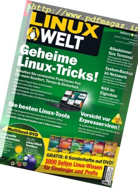 LinuxWelt – Oktober-November 2017 Cover