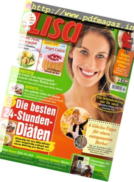 Lisa – 11 Oktober 2017 Cover