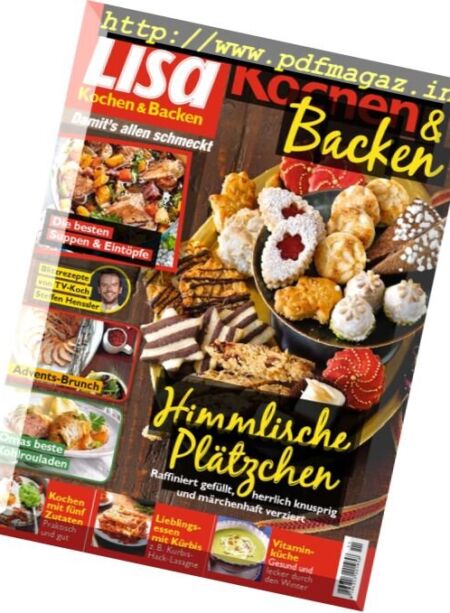 Lisa Kochen & Backen – November 2017 Cover