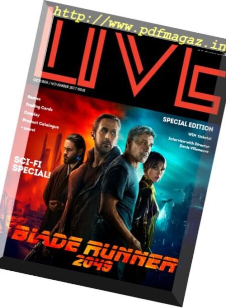 Live Magazine – October-November 2017 Cover